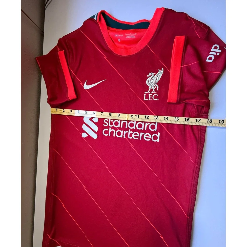 Nike Liverpool FC Soccer Jersey 2021 22 Home Red Small Dri Fit Shirt